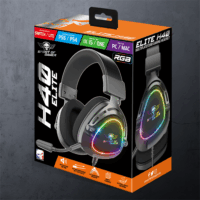 Spirit of Gamer ELITE H40 Vezetékes Gamer Fejhallgató Headset - Fekete