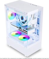 Spirit of Gamer SPECTRA Arctic Full Tower Számítógépház + 3db 120mm Ventillátor - Fehér