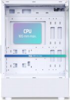 Spirit of Gamer SPECTRA Arctic Full Tower Számítógépház + 3db 120mm Ventillátor - Fehér