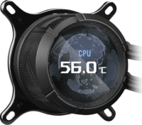 Asus ROG Strix LC III 360 ARGB LCD AiO Univerzális CPU Vízhűtés - Fekete