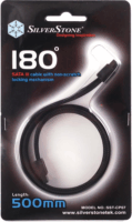 SilverStone CP07 Sata-3 kábel 0.5m (sata3 apa - sata3 apa)