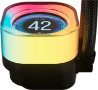 Corsair iCUE LINK TITAN 240 RX LCD RGB Univerzális CPU Vízhűtés - Fekete