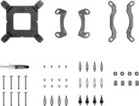 Chieftec Iceberg 240 RGB PWM Univerzális AiO CPU Vízhűtő - Fekete