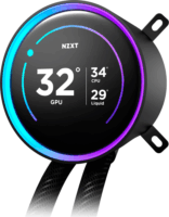 NZXT Kraken Elite 360 RGB LCD PWM Univerzális AiO CPU Vízhűtő - Fekete