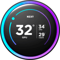 NZXT Kraken Elite 360 RGB LCD PWM Univerzális AiO CPU Vízhűtő - Fekete