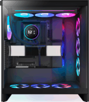 NZXT Kraken Elite 360 RGB LCD PWM Univerzális AiO CPU Vízhűtő - Fekete