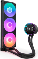 NZXT Kraken Elite 360 RGB LCD PWM Univerzális AiO CPU Vízhűtő - Fekete