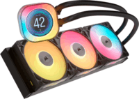 Corsair iCUE LINK TITAN 360 RX LCD Univerzális AiO CPU Hűtő - Fekete
