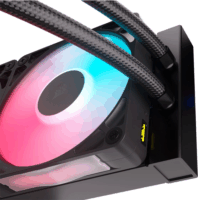 Corsair iCUE LINK TITAN 360 RX LCD Univerzális AiO CPU Hűtő - Fekete