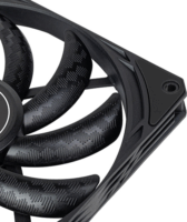 SilverStone Air Slimmer 140 PWM 140mm Rendszerhűtő ventilátor - Fekete