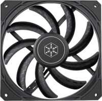 SilverStone Air Slimmer 140 PWM 140mm Rendszerhűtő ventilátor - Fekete