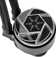 SilverStone NovaPeak 360 ARGB All In One Univerzális CPU Vízhűtés - Fekete