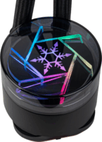 SilverStone NovaPeak 360 ARGB All In One Univerzális CPU Vízhűtés - Fekete