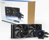 Chieftec ICEBERG 240 DARK Univerzális AiO CPU Vízhűtő - Fekete