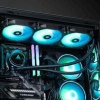 Chieftec ICEBERG 360 RGB PWM Univerzális AiO CPU Vízhűtő - Fekete