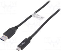 goobay 41073 USB-A apa - USB-C apa Adat és töltőkábel 0.5m - Fekete