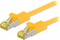 goobay 91593 S/FTP Cat7 RJ45 600MHz (Cat6a 500MHz) Patch kábel 1.5m - Sárga