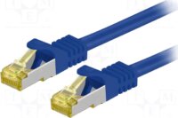 goobay 91610 S/FTP Cat7 RJ45 600MHz (Cat6a 500MHz) Patch kábel 3m - Kék