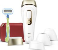 Braun PL5382 Silk-expert Pro 5 IPL Villanófényes szőrtelenítő táskával - Fehér / Arany