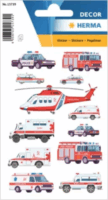 Herma Sürgősségi járművek 12 darabos matricacsomag