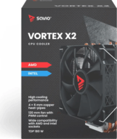 Savio Vortex X2 Univerzális CPU Hűtő