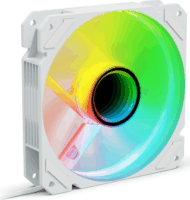 Sharkoon SHARK Mirror 120mm PWM RGB Rendszerhűtő ventilátor - Fehér