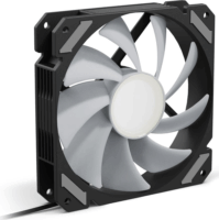 Sharkoon SHARK Mirror 120mm PWM ARGB Rendszerhűtő ventilátor - Fekete