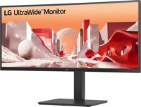 LG 34" 34BA85QE-B 21:9 UWQHD IPS LED Ívelt Monitor 60Hz - Fekete