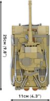Cobi Blocks Panzer VI 131 Tiger Tank 898 darabos építő készlet 1 figurával 1:35