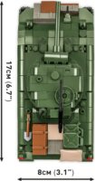 Cobi Blocks M4A1 Sherman tank 663 darabos építő készlet 2 figurával