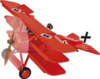 Cobi Blocks Fokker DR.1 Red Baron Repülőgép 221 darabos építő készlet 2 figurával