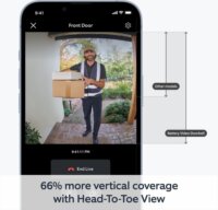 Amazon B0BZWQP9Z1 Ring Video Okos Ajtócsengő kaputelefon HD kamerával - Nikkel