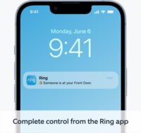 Amazon B0BZWQP9Z1 Ring Video Okos Ajtócsengő kaputelefon HD kamerával - Nikkel
