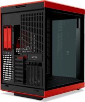HYTE Y70 Touch Infinite Midi Torony Számítógépház - Piros