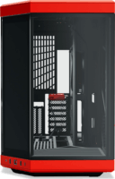 HYTE Y70 Touch Infinite Midi Torony Számítógépház - Piros
