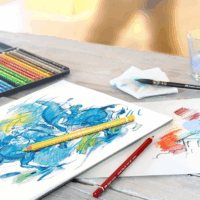 Farbel-Castell Akvarell színes ceruza készlet fém dobozban (24 db / csomag)