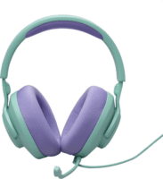 JBL Quantum 100 M2 Vezetékes Gamer Fejhallgató Headset - Cián