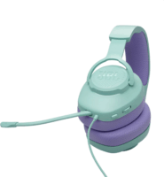 JBL Quantum 100 M2 Vezetékes Gamer Fejhallgató Headset - Cián