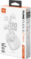 JBL Tune Flex 2 TWS Bluetooth Fülhallgató Headset - Fehér