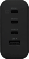 Asus ROG 140W USB-A / 3x USB-C GaN Hálózati Gyorstöltő Adapter 140W - Fekete