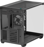 DeepCool CG530 4F Midi Torony Számítógépház + 4db 120mm ARGB ventilátor - Fekete