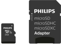Philips PH666868 64GB MicroSDXC UHS-I Memóriakártya + Adapter