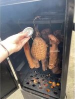 Ruhhy 23813 Rozsdamentes Acél Húshőmérő 13 x 14,5 cm - Ezüst / Fekete