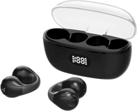 SBOX EB-OWS14-B Bluetooth Fülhallgató Headset Töltőtokban - Fekete