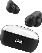 SBOX EB-OWS14-B Bluetooth Fülhallgató Headset Töltőtokban - Fekete
