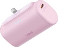 Baseus P10068307413-00 Powerbank USB-C + Type-C / 5000mAh 20W - Pink