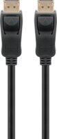Goobay 74757 DisplayPort 2.1 apa - DisplayPort 2.1 apa Kábel 3m - Fekete