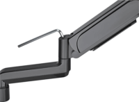 Stell SOS 2112 17"-32" Monitor asztali tartó kar - Fekete