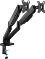 Stell SOS 2121 17"-32" Monitor asztali tartó kar - Fekete (2 kijelző)