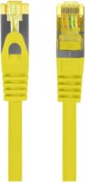 Lanber S/FTP Cat6a RJ45 Patch Kábel 2m - Sárga